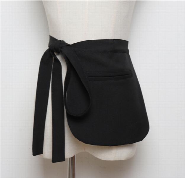 Plaid Fabric Bow Waist Bag Packs with Self-tie Waist Belt