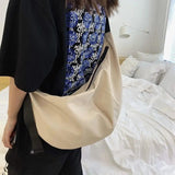 Harajuku Style Diagonal Bag Waterproof Oxford Female Pack