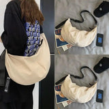 Harajuku Style Diagonal Bag Waterproof Oxford Female Pack