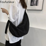 Harajuku Style Diagonal Bag Waterproof Oxford Female Pack