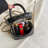Mini Lipstick Bag Chain Crossbody Box Women's