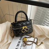 Mini Lipstick Bag Chain Crossbody Box Women's