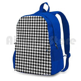 Houndstooth Outdoor Hiking Backpack Waterproof Camping Travel