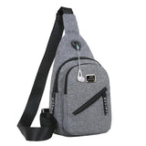 Men's Sports Waist Pack Shoulder Bag Messenger Chest Bags