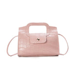 Spring Stone Pattern Single Lady Tote Shoulder Handbag