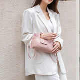 Spring Stone Pattern Single Lady Tote Shoulder Handbag