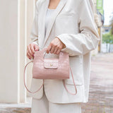 Spring Stone Pattern Single Lady Tote Shoulder Handbag