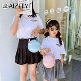 Crossbody Messenger Bag Ladies Handbags Women Letters Butterfly Checker Pattern