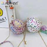 Crossbody Messenger Bag Ladies Handbags Women Letters Butterfly Checker Pattern