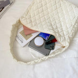 Women's Embroidered Shoulder Bag Large Capacity Handbag Crossbody Bag