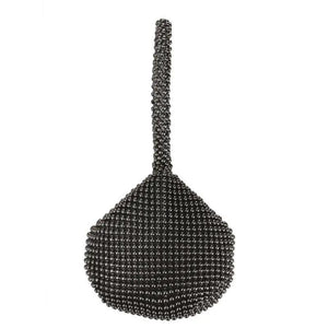 Metal Evening Clutch Bags Rhinestone Lady Wallet Wedding Purse