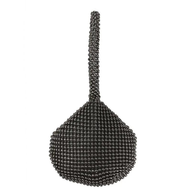 Metal Evening Clutch Bags Rhinestone Lady Wallet Wedding Purse