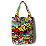 Japan Fun Canvas Bag Harajuku Cartoon Messenger Bag