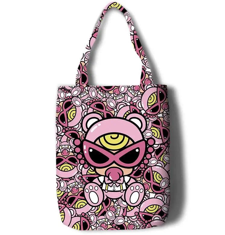 Japan Fun Canvas Bag Harajuku Cartoon Messenger Bag