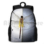 Outdoor Hiking Backpack Waterproof Camping Travel Dragonfly