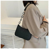 Women's Shoulder Bag Messenger Handbags Purse PU Leather Small Underarm Bag