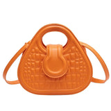 Crocodile Pattern Shoulder Bag for Women Totes Crossbody Purse