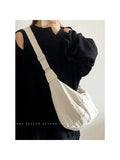 Foufurieux Messenger Bag Women's Autumn Winter Large-capacity Dumpling Bag