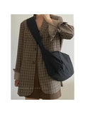 Foufurieux Messenger Bag Women's Autumn Winter Large-capacity Dumpling Bag