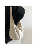 Foufurieux Messenger Bag Women's Autumn Winter Large-capacity Dumpling Bag