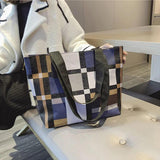 Retro Leather Shoulder Tote Bag for Women - Daily Use