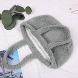 Plush Insulation Bag Autumn Winter Portable Small Thermal Lunch Box
