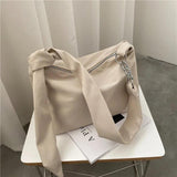 Girls Large Capacity Canvas Messenger Bag