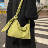 Girls Large Capacity Canvas Messenger Bag