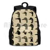 Vintage Duck Heads Outdoor Hiking Backpack