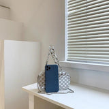 Silver PVC Box Party Clutch Bag Chain Shoulder Crossbody Mini Purse