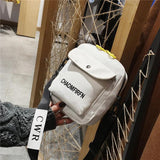 Canvas Messenger Bag For Women Casual Shoulder Bag Female Student Shopping Handb