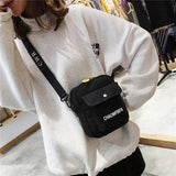 Canvas Messenger Bag For Women Casual Shoulder Bag Female Student Shopping Handb