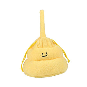 Woman Plush Handbag Ladies Tote Makeup Bag Girls Portable for Autumn and Winter