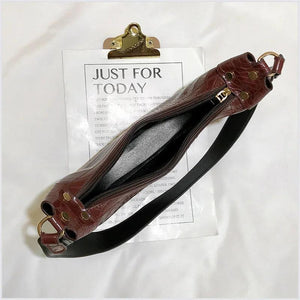 Crocodile Pattern Shoulder Bag Small Crossbody Female Handbag