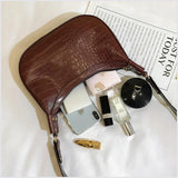 Crocodile Pattern Shoulder Bag Small Crossbody Female Handbag