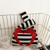 Chinese Style Knitting Handbag Autumn Winter Summer Shoulder Bag