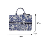 Large Capacity Jacquard Shoulder Bag
