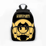 Kids Bendy Kindergarten Schoolbag Ink Machine Bag