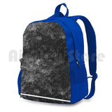 Charcoal Skies Velvet Outdoor Hiking Backpack Waterproof