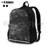 Charcoal Skies Velvet Outdoor Hiking Backpack Waterproof