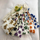 Vintage Plush Shoulder Bags Women Plush Shopper Handbags