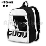 Flcl Outdoor Hiking Backpack Waterproof Camping Travel Flcl Anime Weeb