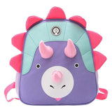 3D Cartoon Dinosaur Kids Backpack Baby School Bag Boys Girls Waterproof