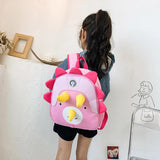 3D Cartoon Dinosaur Kids Backpack Baby School Bag Boys Girls Waterproof