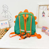 3D Cartoon Dinosaur Kids Backpack Baby School Bag Boys Girls Waterproof