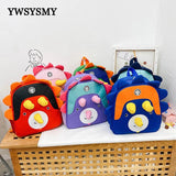 3D Cartoon Dinosaur Kids Backpack Baby School Bag Boys Girls Waterproof