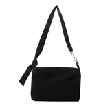 Women's Crossbody Bag with Knotted Chain Straps