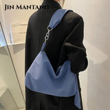 Women's Crossbody Bag with Knotted Chain Straps