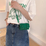 Leather Crossbody Handbag Small Tote Handle Bag