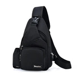 Unisex USB Charge Chest Bag Crossbody Sling Shoulder Bag KL251